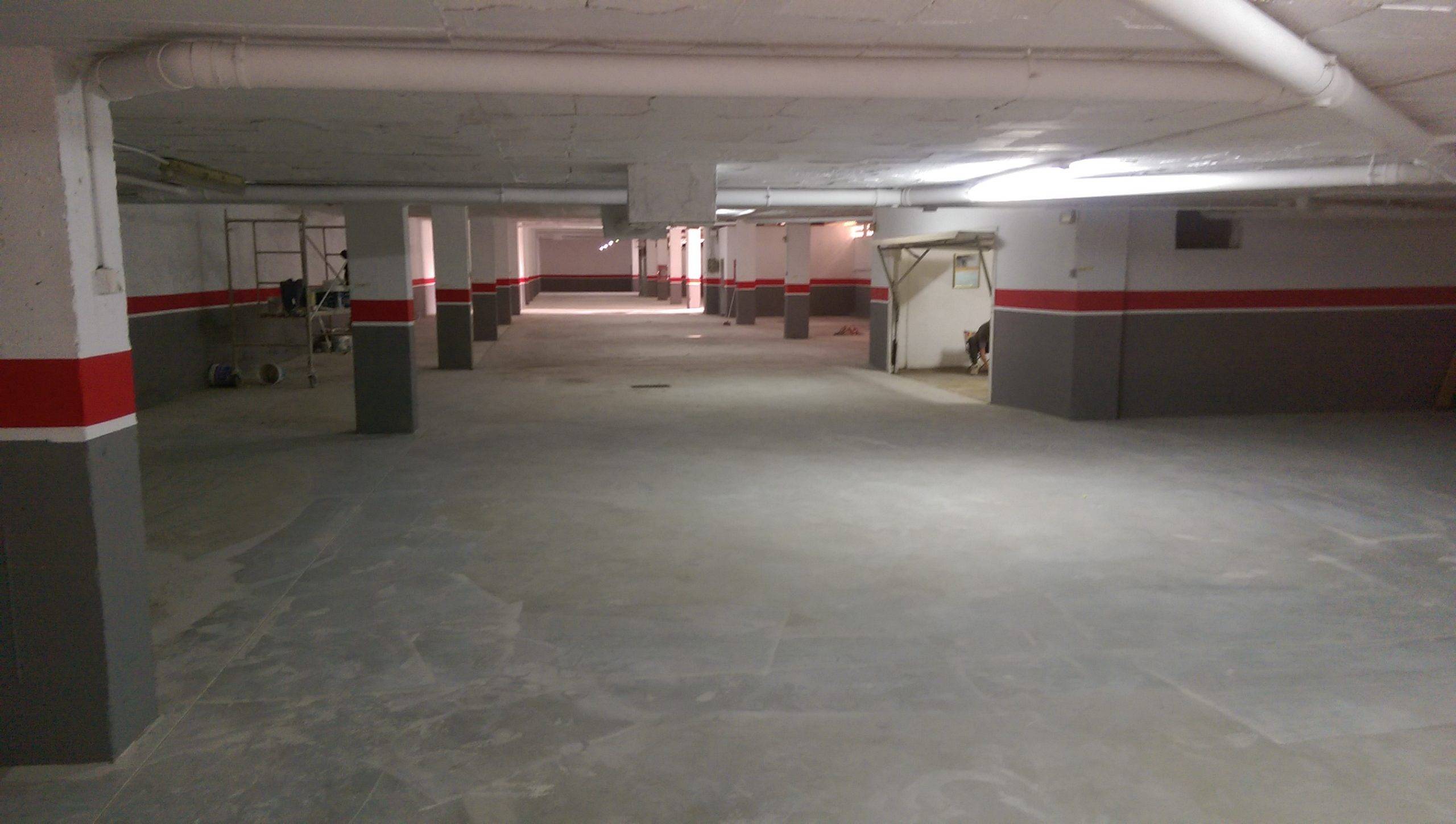 hormigón fratasado garajes y parkings