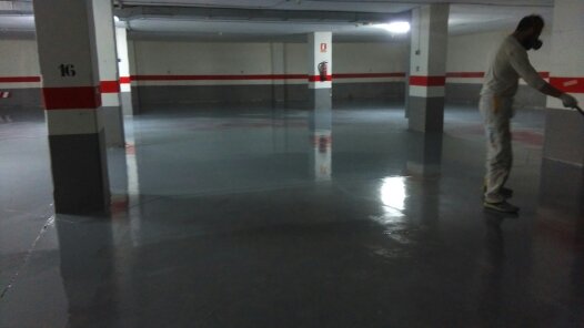 reparación pavimentos de hormigón garajes